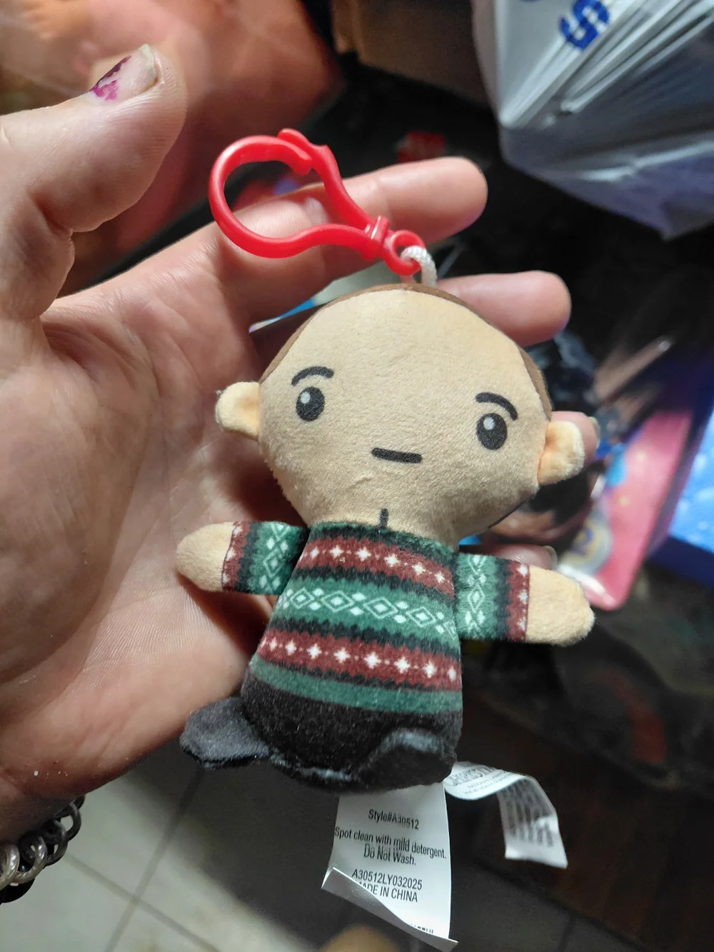 plush keychain ruz National Lampoon's Christmas Vacation Clark griswold